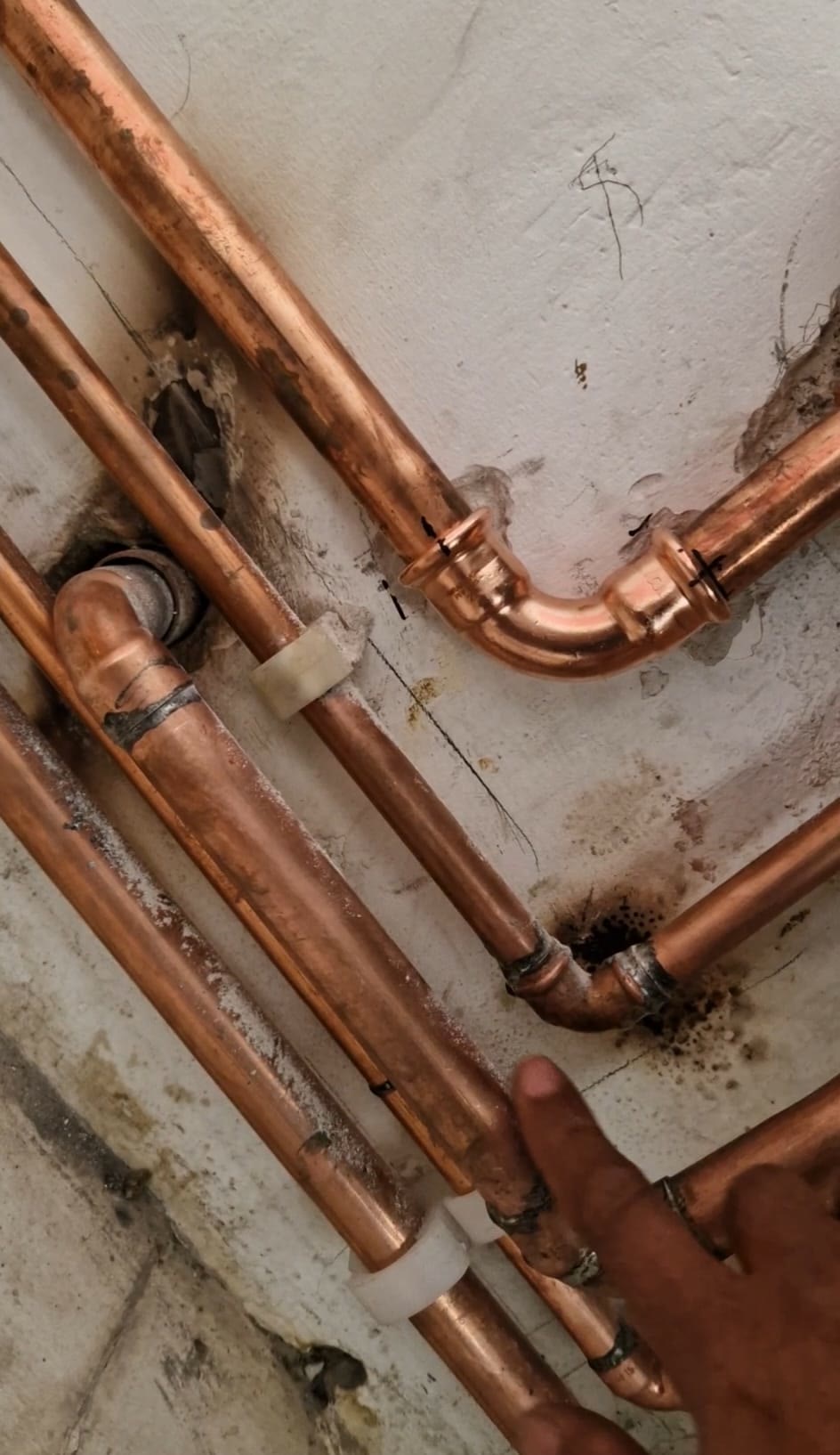 Gas pipework work